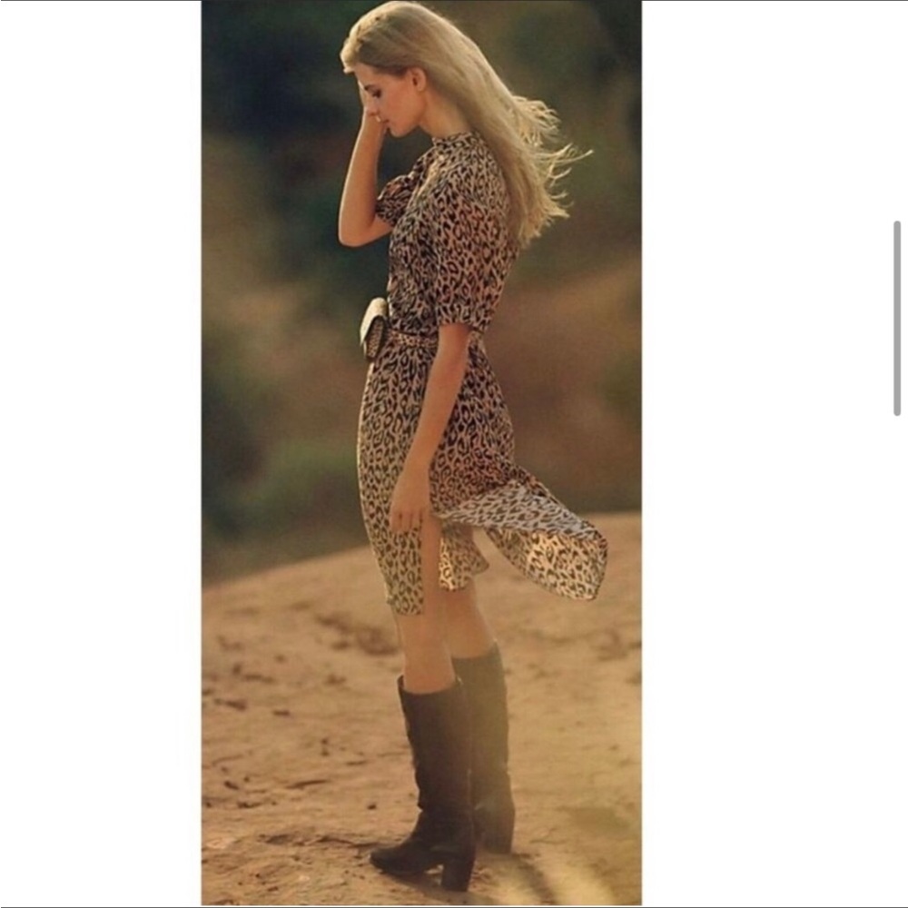Anthropologie McKenzie Dress Animal print dress - Picture 4 of 15